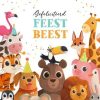 Verjaardagskaarten | Kaarten Kaartje2go Verjaardagskaart Feestbeest Dieren Feestje Confetti