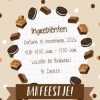 Kinderfeestjes | Kaarten Kaartje2go Uitnodiging Bakfeestje Met Ingredientenlijst