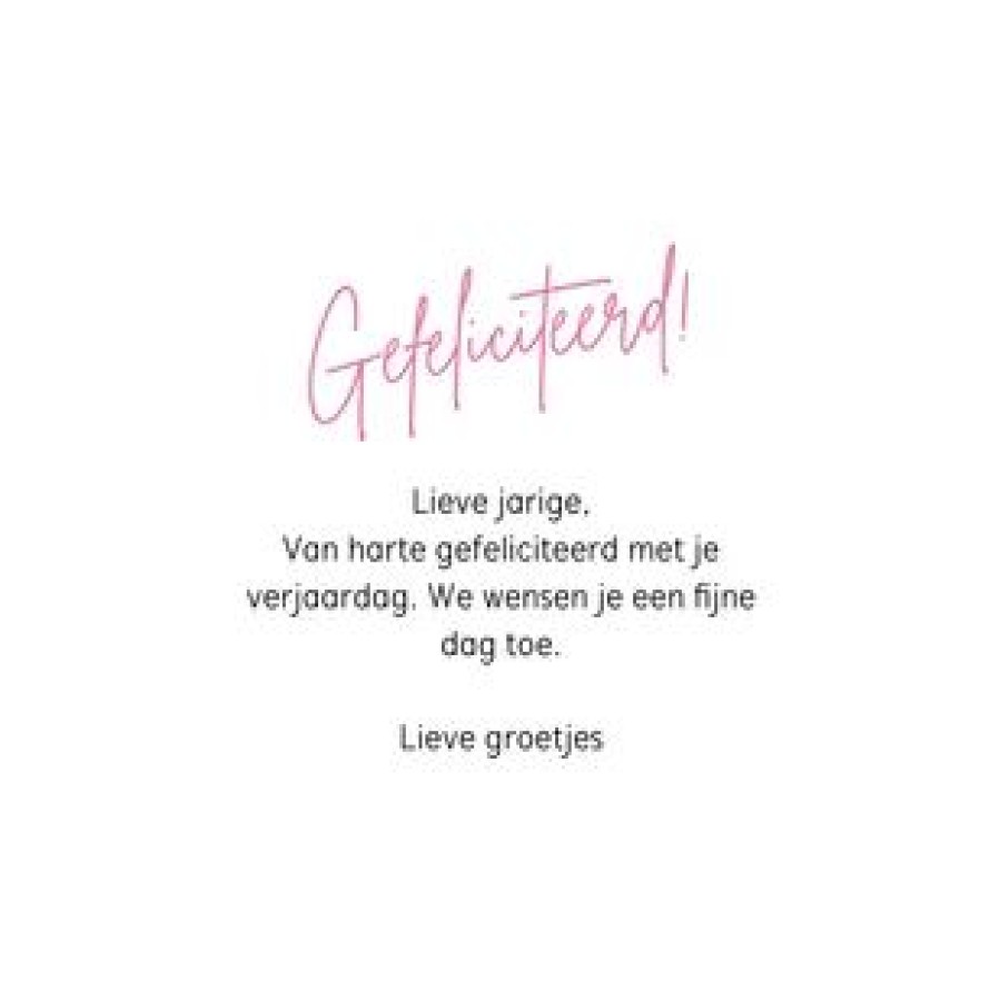 Verjaardagskaarten | Kaarten Kaartje2go Vrolijke Verjaardagskaart Vrouw Label En Confetti