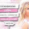 Communiekaarten | Kaarten Kaartje2go Uitnodiging Wegwijzer Eerste Communie Roze Met Foto