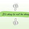 Beterschapskaarten | Kaarten Kaartje2go It'S Okay To Not Be Okay