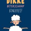 Beterschapskaarten | Kaarten Kaartje2go Beterschapskaart Dikke Knuffel Van Een Hip Vrolijk Schaapje