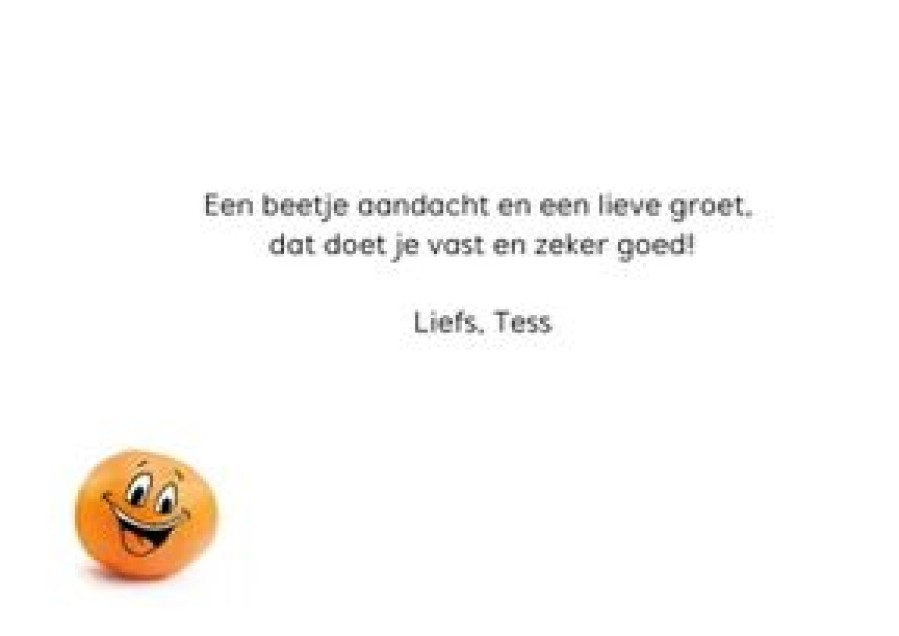 Beterschapskaarten | Kaarten Kaartje2go Beterschapskaart Met Mandarijnen Smileys, Word Snel Beter!