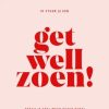 Beterschapskaarten | Kaarten Kaartje2go Grappige Roze Beterschapskaart Get Well Zoen