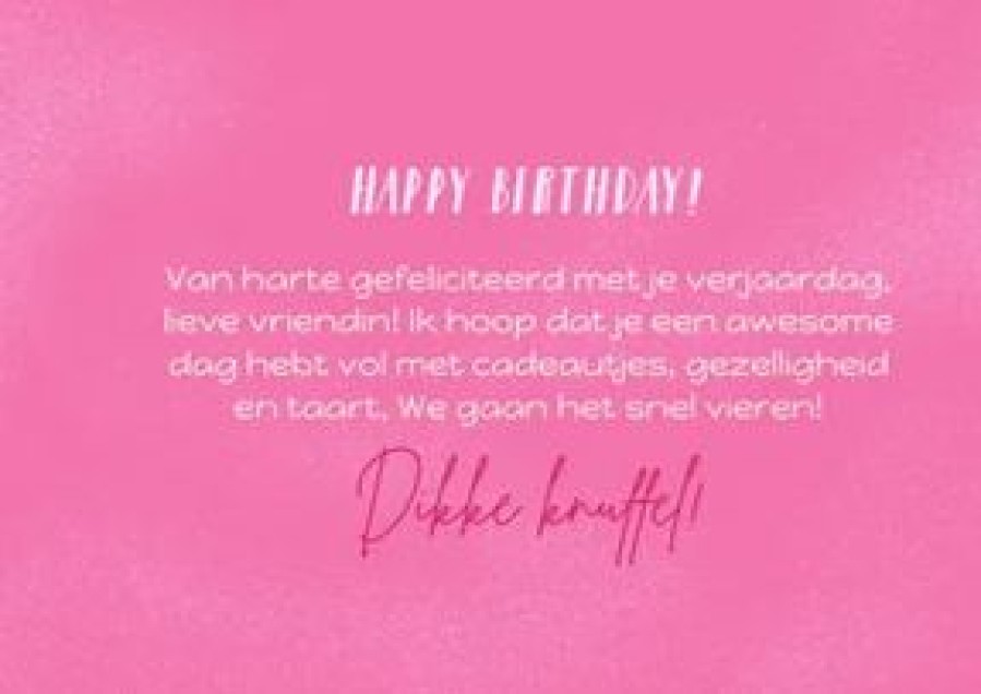 Verjaardagskaarten | Kaarten Kaartje2go Moderne Verjaardagskaart Bday Queen Typografie En Sterren