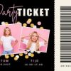 Kinderfeestjes | Kaarten Kaartje2go Grappige Uitnodiging Kinderfeestje Party Ticket Entreebewijs