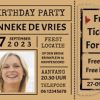 Uitnodigingen | Kaarten Kaartje2go Leuke Uitnodiging "Free Tickets For Two" Voor Een Vrouw