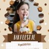 Kinderfeestjes | Kaarten Kaartje2go Uitnodiging Bakfeestje Met Foto