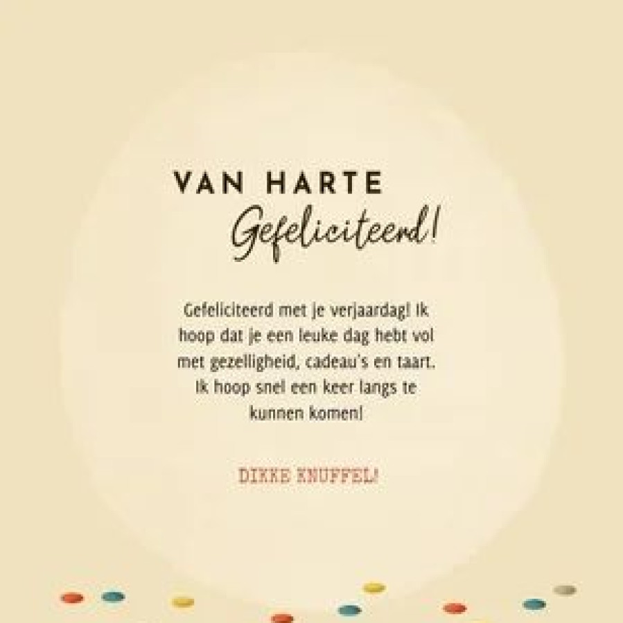 Verjaardagskaarten | Kaarten Kaartje2go Grappige Verjaardagskaart Banaan, Ballon En Typografie