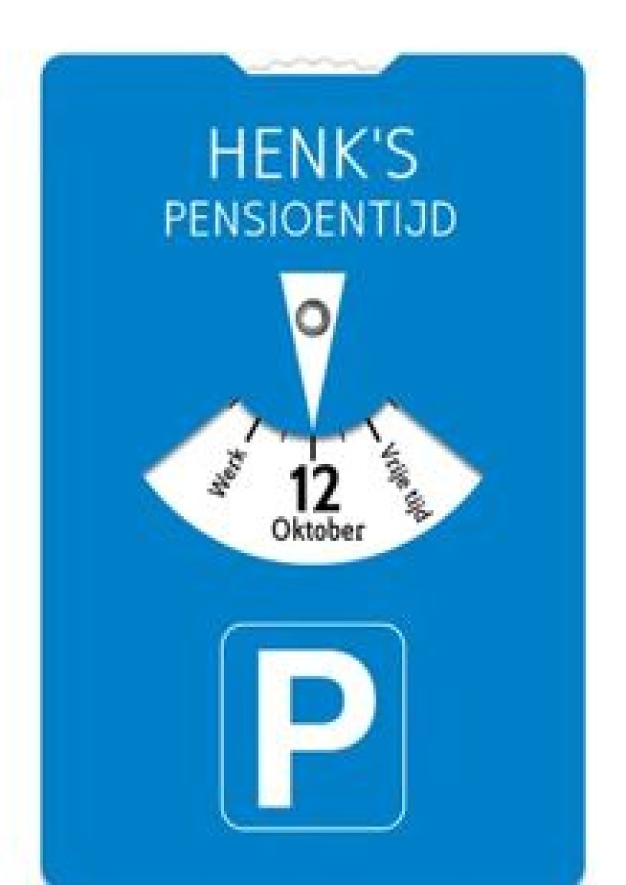 Uitnodigingen | Kaarten Kaartje2go Grappige Uitnodiging Parkeerkaart Voor Je Pensioen