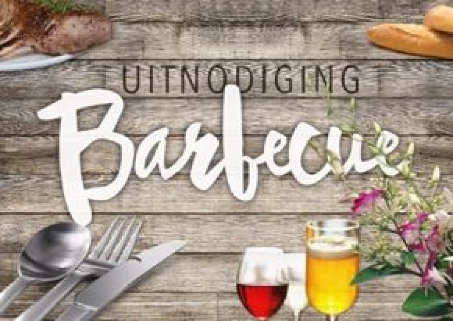 Uitnodigingen | Kaarten Kaartje2go Barbecue Uitnodiging Met Wijn En Bier