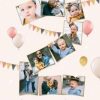 Kinderfeestjes | Kaarten Kaartje2go Uitnodiging 2 Jaar Fotocollage Cijfer Ballonnen Foto'S Goud