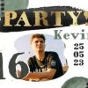 Uitnodigingen | Kaarten Kaartje2go Uitnodiging 'Party!' 16E Verjaardag Watercolour Goud Foto