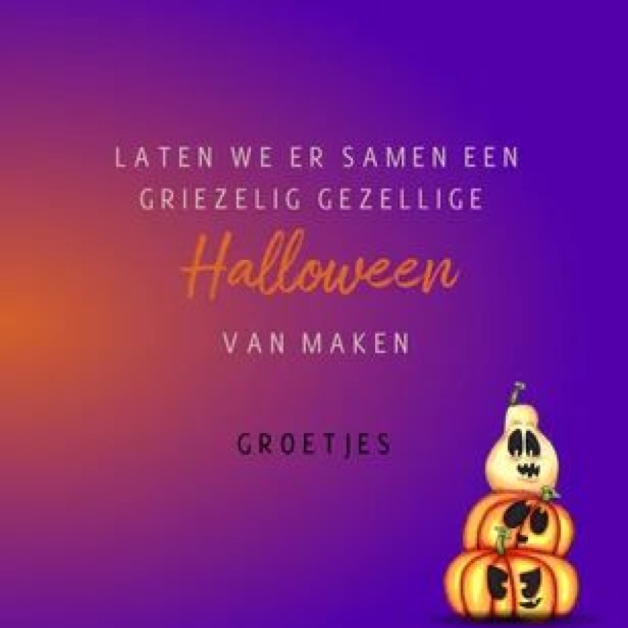 Kinderfeestjes | Kaarten Kaartje2go Halloween Kaarten Let'S Hang Out!